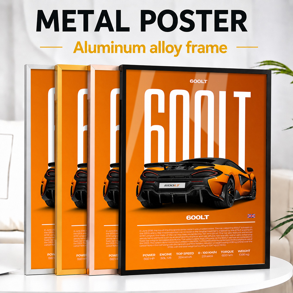 Home Office United Kingdom - Metalowy plakat samochodowy 600LT z Wielkiej