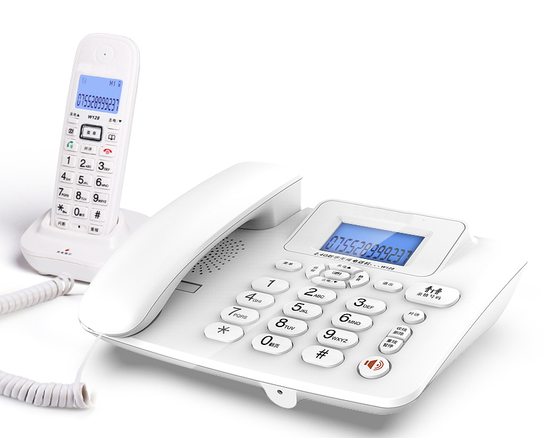 Home Office Call Center - Bezprzewodowy telefon 1-4 słuchawki Bezprzewodowy telefoniczny