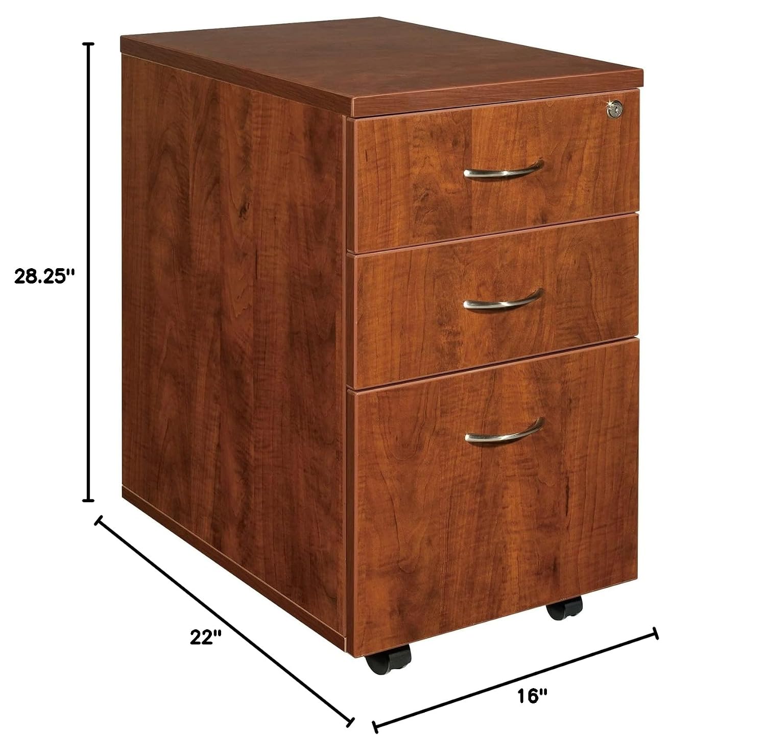 Drawer Pedestal Cabinet - Szafka na dokumenty na nóżkach, 3