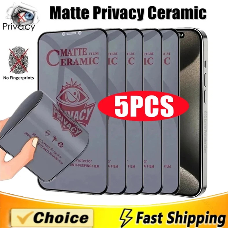Monitor Privacy Screen - 5 sztuk matowych ceramicznych ochraniaczy ekranu