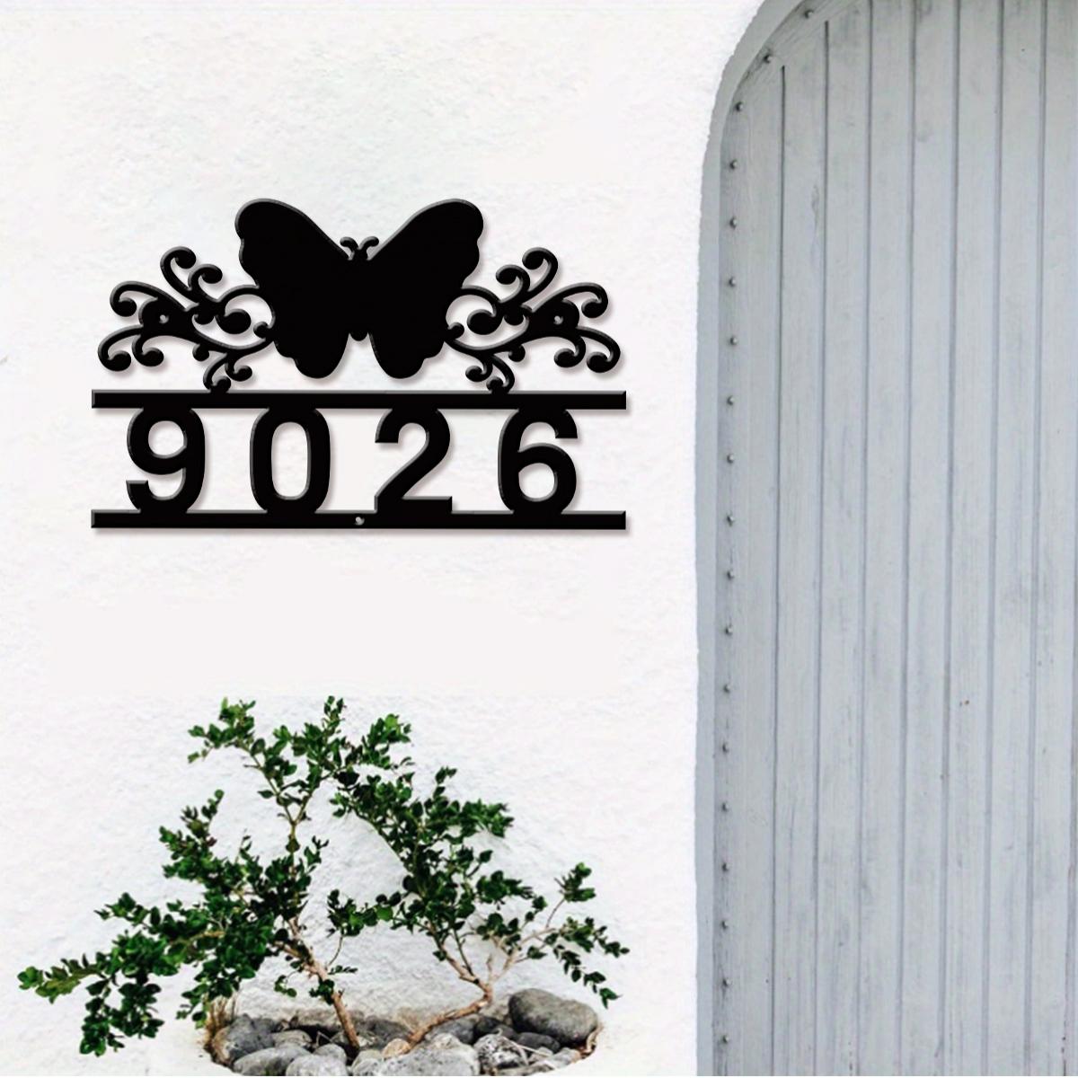Address Home Office - 1 szt. Personalizowany metalowy numer domu