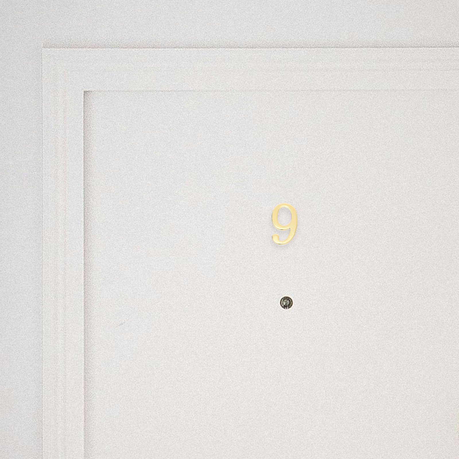 Address Home Office - 20 sztuk metalowych tabliczek z numerami