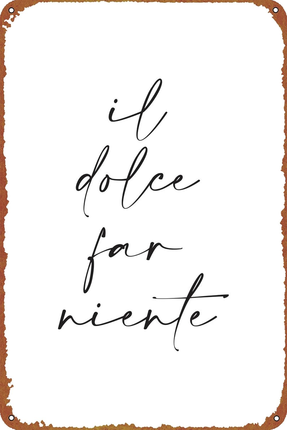 Home Office Kitchen - 1p,KIVYYB Il Dolce Far Niente Metalowa