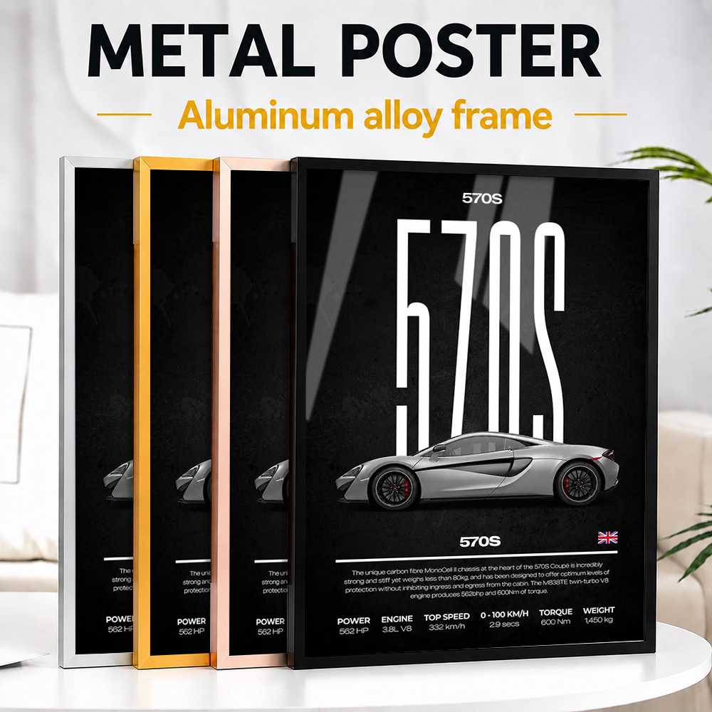 Home Office United Kingdom - Wielka Brytania 570S Metalowy Plakat w