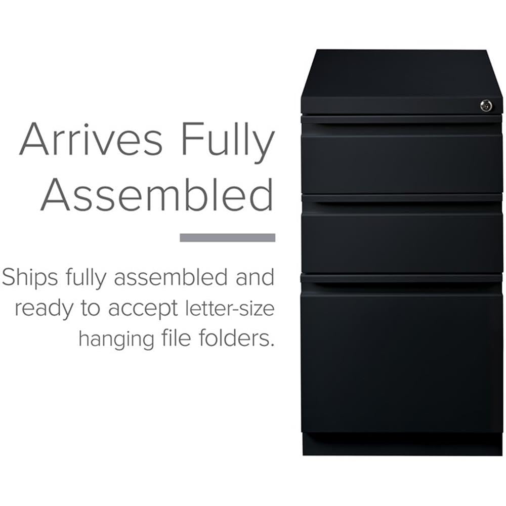 Drawer Pedestal Cabinet - 20-calowa metalowa szafka na dokumenty z