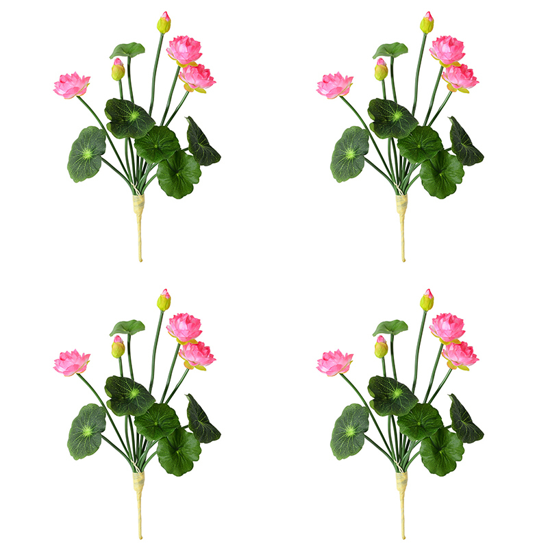 Plant Desk Mini - 4 szt./partię piękny jedwab Mini bukiet