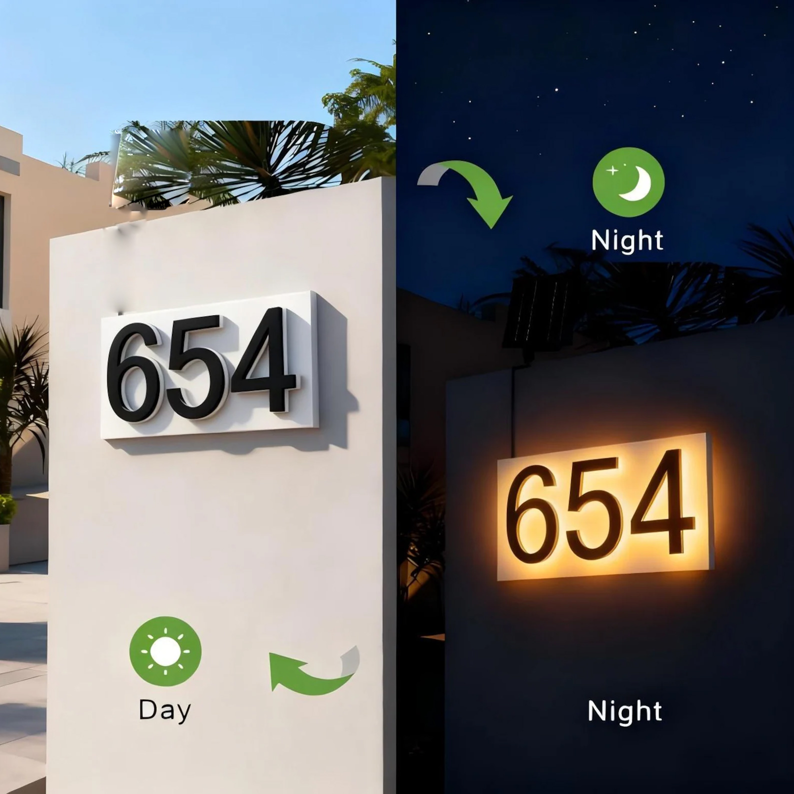 Nowoczesne metalowe numery dom – Address Home Office recenzja i cena