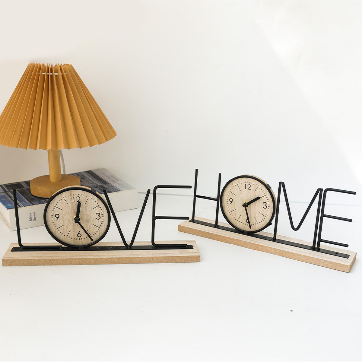 Zegar biurkowy Home/Love Lette – Home Office Desk Ideas recenzja i cena