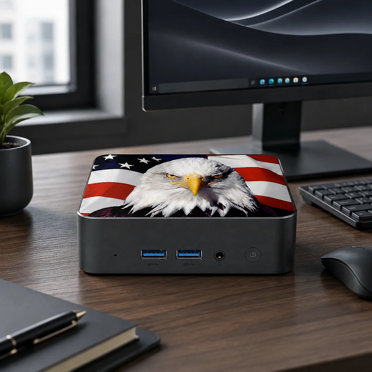 Mini PC z motywem flagi Kanady – Home Office Pro recenzja i cena