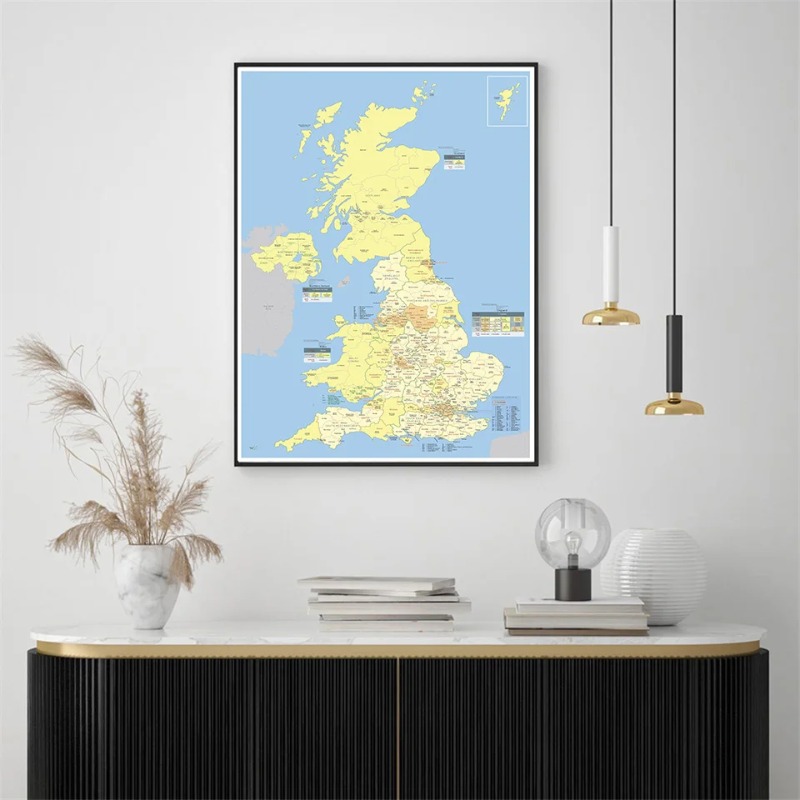 A1/A2 Wielka Brytania Mapa Wie – Home Office United Kingdom recenzja i cena